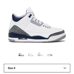 Men’s Jordan 3 Retro “Midnight Navy”